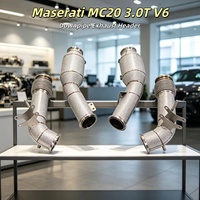 Kit de tuning de course pour Maserati MC20 3.0T V6, échappement avant OEM premium, en acier inoxydable 304, augmentation de la puissance