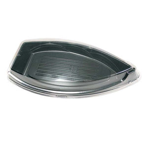 Vente en gros de boîte à <span class=keywords><strong>sushi</strong></span> jetable en plastique en forme de bateau de qualité alimentaire avec couvercle transparent pour servir des repas Dessert <span class=keywords><strong>Sushi</strong></span> - Product Image 3