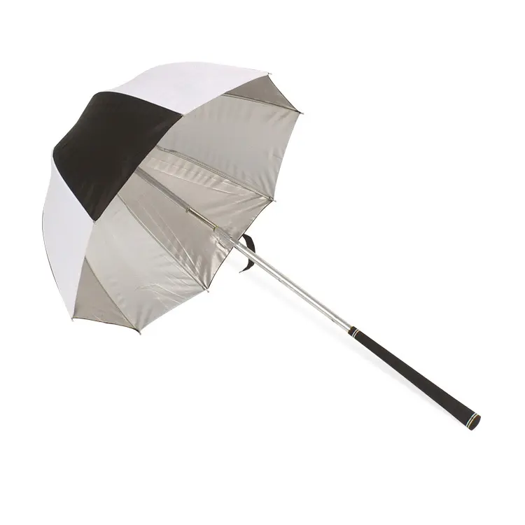 Golf bag umbrella high density waterproof cloth fiber umbrella frame rubber handle ball bag umbrella