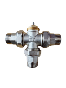 Válvula mezcladora eléctrica de calefacción por <span class=keywords><strong>suelo</strong></span> <span class=keywords><strong>radiante</strong></span> Válvula termostática motorizada de latón de <span class=keywords><strong>3</strong></span> vías - Product Image 2