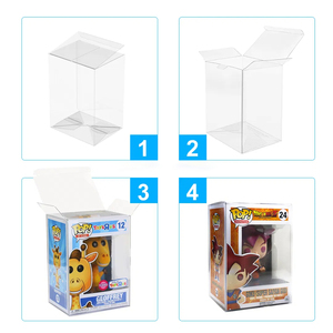 Vitrine dure de protection en vinyle Pop vente en gros protecteur Funk Pop en plastique transparent - Product Image 5