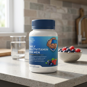 Cápsulas de Multivitaminas Diarias de Marca Privada, Cuidado de la Salud Ayurvédico, Antienvejecimiento, Desarrollo Muscular, 2 Cápsulas Diarias, Vida Útil de 2 Años - Product Image 2