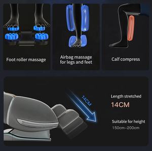 GUOHENG 2024 Sprachgesteuerter KI-Massagesessel mit Negativionen, 3D-Option, Elektrischer Zero-Gravity-Shiatsu-Knetmassage für den Ganzen Körper, Fuß- und Kopfmassage - Product Image 2