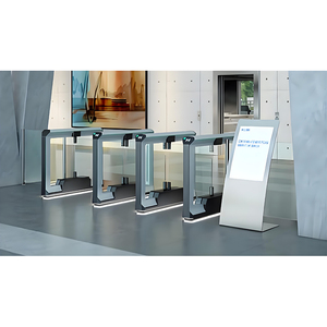 Sistema de Torniquete Unidireccional Pinhom <span class=keywords><strong>Integral</strong></span> Anti-Emparejamiento de Personas, de Acero Inoxidable 304 Cepillado para Edificios de Oficinas - Product Image 3