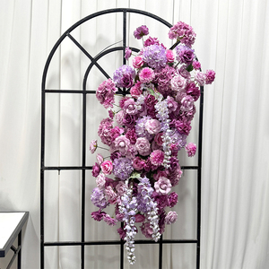 Conjunto de Flores para Boda en Tonos Tierra Cálidos y Retro |   Kit de Flores Artificiales para Bodas Rústicas al Aire Libre y Decoración de Fondo - Product Image 4