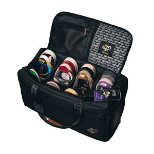 Muestra gratuita: Bolsa de lona personalizada con compartimento para ropa mojada y zapatillas rosas resistentes para viajes o el gimnasio, directamente de fábrica. - Product Image 1