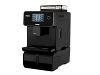 Machine à café expresso électrique moderne entièrement automatique en acier inoxydable pour la maison intelligente avec écran tactile pour les hôtels
