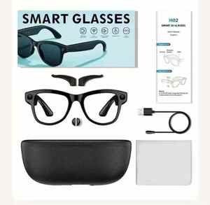 Lentes Inteligentes M02 Ultra con Cámara de 8MP, Audio Bluetooth, Lentes con Micrófono Integrado para Música y Llamadas, Lentes Inteligentes para Hombre y Mujer, lo Mejor en Dispositivos Inteligentes Vestibles - Product Image 1
