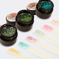 Gel à ongles fonctionnel en cristal sûr et non toxique, série Flower Fairy, gel UV LED en gros