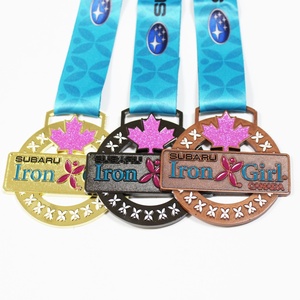 Medallas de Maratón, Fabricantes de Medallas Deportivas 3D de Metal, Oro, Plata, Bronce, Medallas Personalizadas para Maratón - Product Image 2