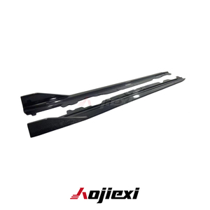 Minigonne laterali in vera fibra di carbonio stile AD per BMW <span class=keywords><strong>Serie</strong></span> 4 G22 G23 Coupé <span class=keywords><strong>2</strong></span> porte 2020+ Splitter paraurti laterale in fibra di carbonio - Product Image 4