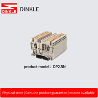 Borniers de raccordement sur rail DIN série DINKLE DP2.5N DPP2.5N