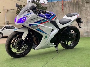 Kawasak1 <span class=keywords><strong>Mini</strong></span> <span class=keywords><strong>Ninja</strong></span> 200-400CC Phare Devil Eye Angel, Freins à disque avant et arrière, Compteur de vitesse LCD, Vitesse maximale de 180 km/h - Product Image 5