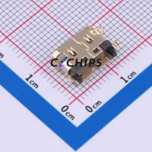 KH-HDMI-0017 HDMI Connector SMD Connector ( Connector Type: HDMI-C )( Gender: Female )( Total Number of PINs: 19P ) - Product Image 2