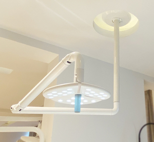 Mới Nâng Cấp 50W <span class=keywords><strong>LED</strong></span> Nha Khoa Đầu Hoạt động Hàng Đầu Đèn Phẫu Thuật Thú Y Y Tế Tường <span class=keywords><strong>Shadowless</strong></span> Kiểm tra Ánh Sáng - Product Image 5