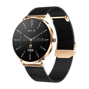 Reloj Inteligente Tkyuan de Lujo, Elegante, Dorado Rosa, Delgado, para Mujer, Reloj Inteligente <span class=keywords><strong>Magyar</strong></span> para Mujer, para Chicas con Muñeca Pequeña - Product Image 2