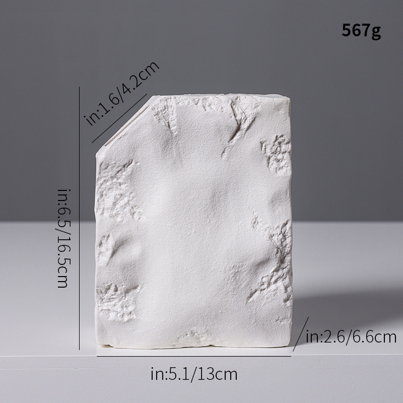 pointe inclinée blanche