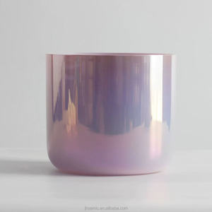 Cuencos Cantores de cristal de cuarzo esmerilado de 432Hz a B C <span class=keywords><strong>D</strong></span> E F <span class=keywords><strong>G</strong></span> Note Juego de 7 cuencos Cantores de cristal - Product Image 1
