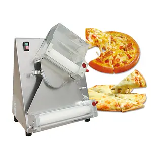 Commercial Bakery Equipment Pizza Former Electric Pizza Dough Roller Press Machine