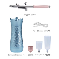 Appareil d'hydratation portable OEM à haute pression pour injection d'oxygène, diffuseur d'essences, machine de beauté faciale hydratante à oxygène