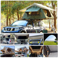 Großhandel Camping Soft Car Dachzelt Auto SUV Truck Sun Shelter Auto 4 Saison Leichtes Soft Shell Dachzelt 2 Personen