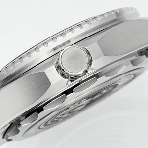 Montre <span class=keywords><strong>mécanique</strong></span> pour homme <span class=keywords><strong>en</strong></span> acier inoxydable de haute qualité, sportive et décontractée, cadran bleu foncé, index lumineux, lunette rotative - Product Image 5