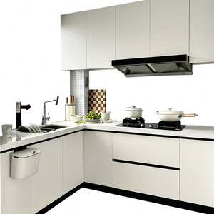 Puertas Modernas para Gabinetes de Cocina con Elevación Inteligente, Juego Completo, Acceso sin Contacto, Estación de Carga Integrada, Lujo - Product Image 5