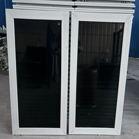 Moustiquaire de sécurité UPVC gris de 12 cm de large avec double vitrage trempé pour l'Afrique – Vente en gros