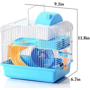 Accueil <span class=keywords><strong>Camping</strong></span> Exercice Roue Bouteille D'eau Petits Animaux Portable Voyage Cage Nain <span class=keywords><strong>Hamster</strong></span> Carrier - Product Image 2