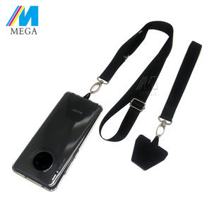 Nylon dây điện thoại màu đen thiết lập có thể điều chỉnh chiều dài thể thao hàng ngày sử dụng tay nhiều điện thoại dễ dàng cài đặt thời trang thực tế - Product Image 6