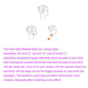 कटएन अनुकूलित सिलिकॉन रिलीज़ बॉल 60 मिमी 40 मिमी 25 मिमी 25 मिमी 25 मिमी 25 मिमी 25 मिमी 25 मिमी की मालिश बॉल - Product Image 5