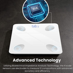 Báscula de Baño Digital Inteligente Yilai para Medir <span class=keywords><strong>Peso</strong></span>, Grasa <span class=keywords><strong>Corporal</strong></span> y Porcentaje de Grasa - Product Image 4