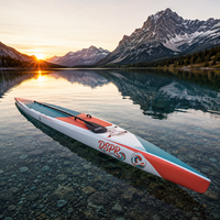 Planche de SUP de course haute performance, profil étroit pour une glisse rapide, idéale pour les événements de paddle de compétition