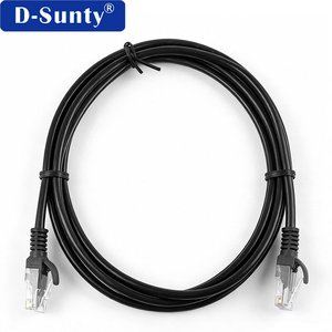 Cable de Conexión Ethernet LAN Cat5e UTP Redondo de PVC, Revestimiento de Aluminio CCA, 0.5m-100m, Venta al Por Mayor de Fábrica - Product Image 5