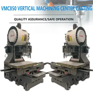 جسم ماكينة طحن CNC طراز VMC850 عالي الجودة، هيكل حديد مصبوب vmc لإطار ماكينة الطحن