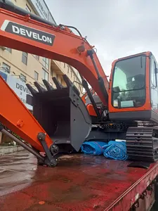 รถขุดตีนตะขาบ Doosan DX140LC-9C มือสอง ขนาด 14 ตัน เครื่องขุดไฮดรอลิก สำหรับงานก่อสร้าง - Product Image 3