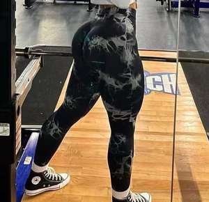 GC Tie-dyed Quick-drying Fitness Pants <b>Leggings</b> Scrunch Sports Clothes for Woman Legginsworkout <b>Leggings</b> - Product Image 6