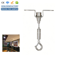 Fourniture directe usine : Accessoires de fixation réglables pour câbles d'avion, Serre-câble LED, Kit de suspension pour éclairage