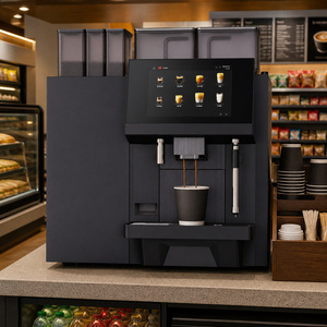Machine à café commerciale intelligente U10, machine à expresso automatique, double écran tactile, solution de boissons pour café, hôtel, bureau 1. Commer - Product Image 5