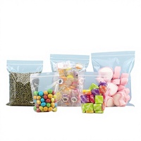 Sachet Doypack PE Métallisé Argenté Qualité Alimentaire Refermable Professionnel Flexible avec Impression Offset pour Aliments pour Bébés et Chips de Pommes de Terre