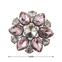 Clips de chaussures pour femmes ZHENCHEN avec strass en cristal, boucle rectangulaire en métal, fleurs et breloques pour mariage
