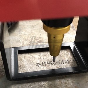 Machine de marquage pneumatique pour numéros de châssis, numéros VIN, étiquettes de plaque, tuyaux – Machine de marquage pneumatique portative à points - Product Image 5