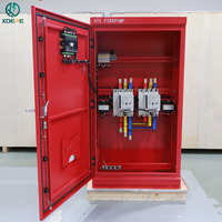 Panel de Distribución de Energía Dual Cold Steel de Bajo Voltaje, Gabinete ATS Trifásico para Centro Comercial y Sala de Bombas Contra Incendios
