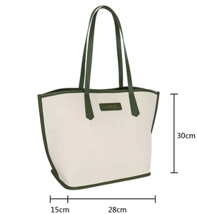 Custom High Quality Women PP Tote <b>Bags</b> with Custom Fashion Style Customized Color <b>Large</b> Size PP Packaging for Lady - Product Image 3