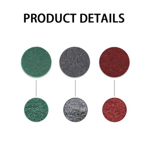 4 Inch 20 Pcs <b>Foam</b> Polishing <b>Pad</b> Set For Angle Grinder Floor Cleaning Non-Abrasive Discs With Brush And Sponge - Product Image 3