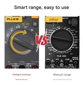 Fluke 101 101kit 106 107 kỹ thuật số vạn năng kỹ thuật số cỡ lòng bàn tay Đồng hồ vạn năng kỹ thuật số cầm tay instock mới ban đầu - Product Image 5