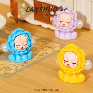 Figura de Flor de Resina Lanshuo, Miniatura 3D, Set de Joyería DIY para Niños de 7 a 12 Años - Product Image 2