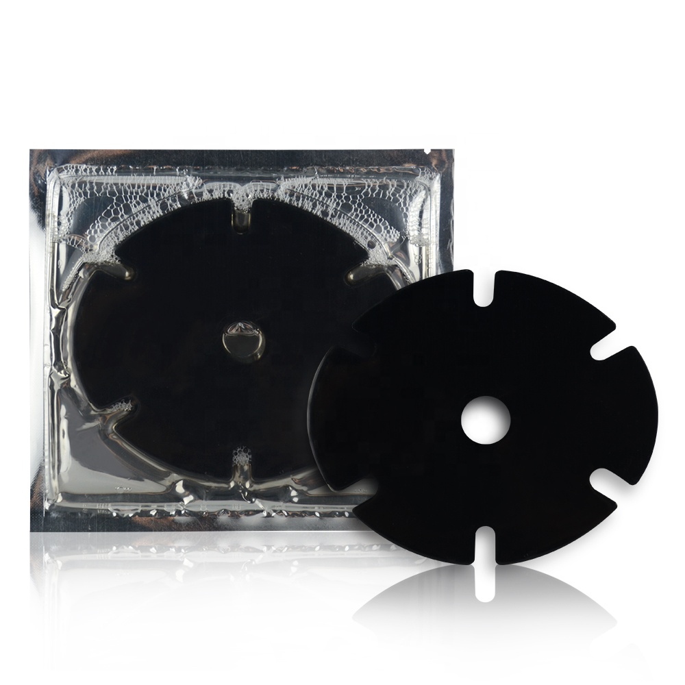 OEM Private Lable Deep Cleaning Tightening Black Crystal Collagen Breast Mask