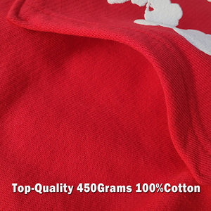 Sweat-shirts pour hommes de qualité supérieure, en denim lourd de 420 grammes, 100% coton, avec impression en relief de couronne noire - Product Image 4