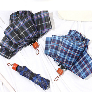 Wholesale Cheap Customized Fully-Automatic Personal Rain <b>Umbrella</b> <b>Windproof</b> Portable 3 Folding Advertising Branded <b>Umbrellas</b> - Product Image 2
